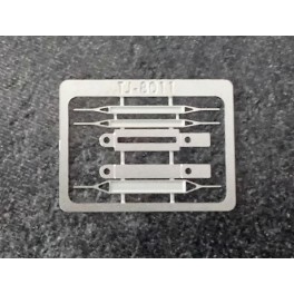 TJ-8011 - Palettes loco bi-courant pour pantos unijambistes anciens TJ-8011 - Palettes loco bi-courant pour pantos unijambistes anciens