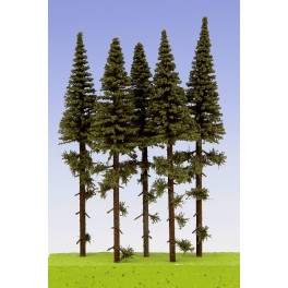 SK150 - Epicéas avec tronc (150mm) - 5 pièces SK150 - Epicéas avec tronc (150mm) - 5 pièces