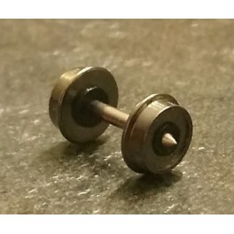 Essieu RP 25 avec roues pleines ø6.2 - axe 13.85mm Essieu RP 25 avec roues pleines ø6.2 - axe 13.85mm