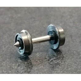 Essieu RP 25 avec roues pleines ø5.6 - axe 14.9mm Essieu RP 25 avec roues pleines ø5.6 - axe 14.9mm