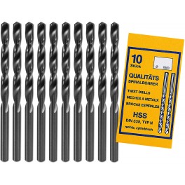 Lot de 10 forets HSS 1,2mm