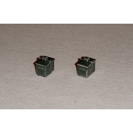 TJ-4653 - Caisses à piles anciennes, petit modèle