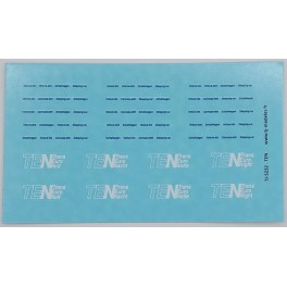 TJ-5232 - Decals TEN