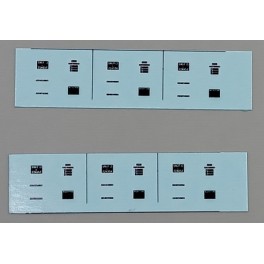 TJ-2507d2 - Décalcomanies SNCF noires pour cadres OCEM 1950 a 72 TJ-2507d2 - Décalcomanies SNCF noires pour cadres OCEM 1950 a 72