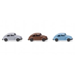 3 VW Coccinelles