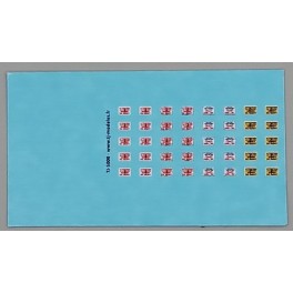TJ-5200 - Plaques attention aux caténaires TJ-5200 - Plaques attention aux caténaires