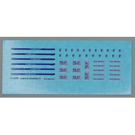 TJ-5259 - Decals Police Municipale