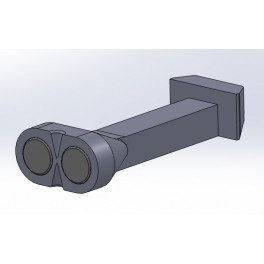 TJ-8655 - Attelage magnétique long Roco -0.75mm