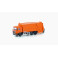 Camion benne à ordures MAN F90 orange
