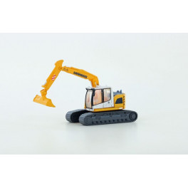 Pelle mécanique sur chenilles Liebherr compact, jaune