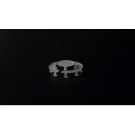 TJ-1140-1 - Lot de 2 tables béton rondes TJ-1140-1 - Lot de 2 tables béton rondes