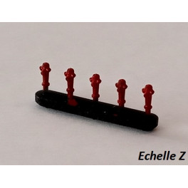 TJ-Z1105 - Bouches à incendie "rétros" - Echelle Z