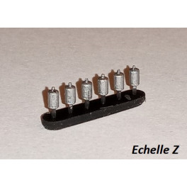 TJ-Z2001 - Bouteilles de gaz 13kg - Echelle Z TJ-Z2001 - Bouteilles de gaz 13kg - Echelle Z