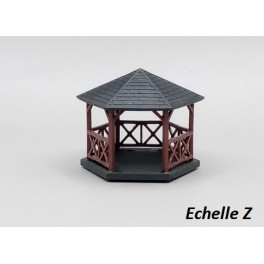 TJ-Z1051 - Tonnelle hexagonale  - Echelle Z
