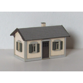 N1501 - bâtiment annexe, crépi N1501 - bâtiment annexe, crépi