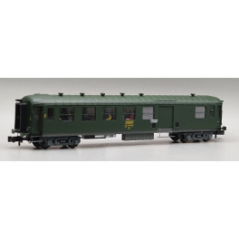 TJ-7254-IVa - Voiture B4D Sud-Est, SNCF, époque IVa