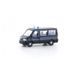 Fiat Ducato II minibus, bleu foncé, girophares Fiat Ducato II minibus, bleu foncé, girophares
