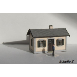Z1501 - Bâtiment annexe, crépi - Echelle Z Z1501 - Bâtiment annexe, crépi - Echelle Z