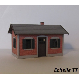 T1601 - Bâtiment annexe en briques - Echelle TT