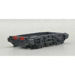 Hobby66 - 8100-3-1 - Flanc de bogies BB 8100 gris traverse rouge