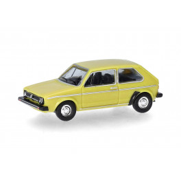 Volkswagen (VW) Golf I, 3 portes, jaune - Echelle TT Volkswagen (VW) Golf I, 3 portes, jaune - Echelle TT