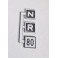  Plaques SNCF - TIV 80 (pancartes Z, R et 80) - Echelle TT