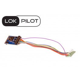 LokPilot décodeur 8 Broches, NEM652 V5.0 DCC/MM/SX/M4