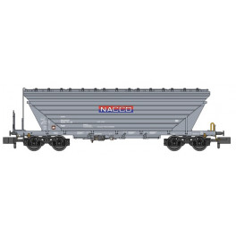 Wagon céréalier Uagpps NACCO, immatriculation 2 - époque VI - Echelle TT - acompte pour réservation