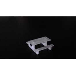 TJ-1142 - Table béton rectangulaire