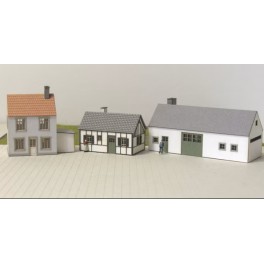 Set Maisons de village Fran&ccedil;ais - Echelle Z