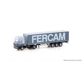 MAN F90 + semi b&acirc;ch&eacute;e "FERCAM" - Echelle N