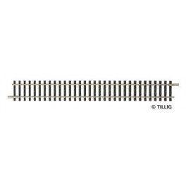 Rail droit G1, 166mm - Echelle TT