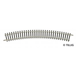 Rail courbe R11, R310mm/30&deg; - Echelle TT