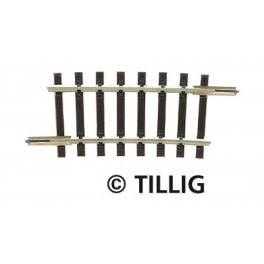 Rail courbe R14, R310mm/7,5&deg; - Echelle TT