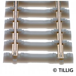 Rail droit G1, 166mm - Echelle TT