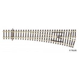 Rail droit G1, 166mm - Echelle TT