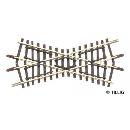 Rail droit G1, 166mm - Echelle TT