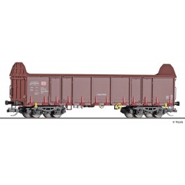 Set de 2 wagons tombereaux Ealos-x 503, DBAG, charg&eacute;s de sciure - Epoque VI - Echelle TT