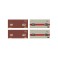 Lot de 4 conteneurs 20' DB-TFG - Echelle N