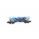 Wagon céréalier à faces bombées, F-ERSA, bleu avec graffiti oiseaux, Interfracht, époque VI - Echelle  N