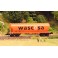 Wagon céréalier à faces bombées, D-WASCO, orange, grand logo WASCOSA, époque VI - Echelle  N