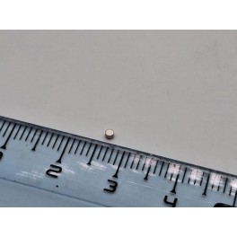Aimant Neodyme &Oslash;1,5x1mm NdFeB N52