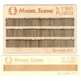 PLN-003 - Clôture en bois type 3