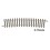 Rail droit G1, 166mm - Echelle TT