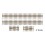 Set rails droits avec contrerails - Echelle TT