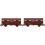 Coffret 2 wagons couverts &agrave; 2 essieux Gs "Aquitaine Express", &eacute;poque IV - Echelle N