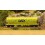 Wagon c&eacute;r&eacute;alier &agrave; faces bomb&eacute;es, D-GATX, vert, grand logo, &eacute;poque VI - Echelle  N